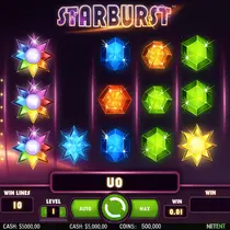 55Bet - Starburst Slot Game - NetEnt